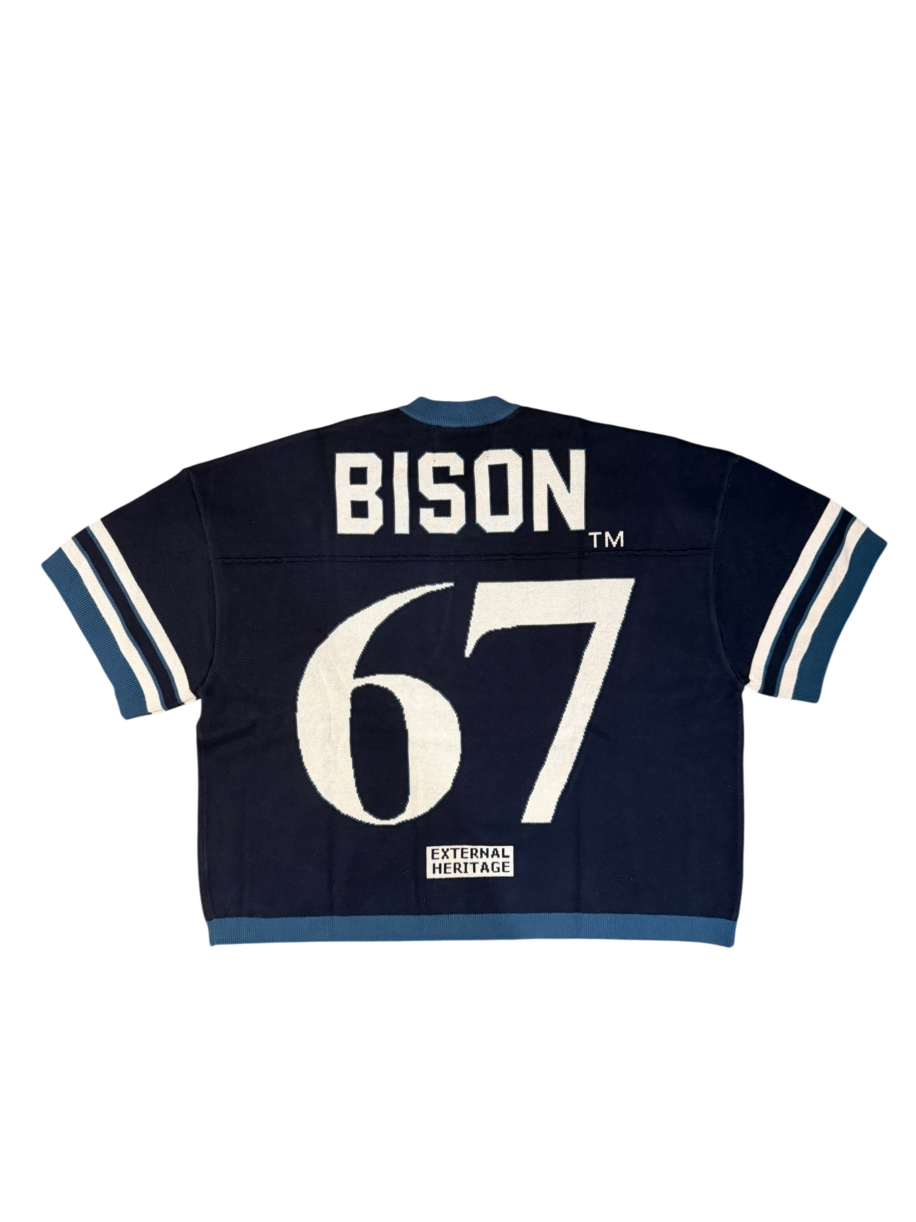 Howard University Oversized Knit Football Jersey